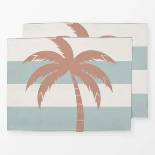 Tischset Beach-Vibes Palmen