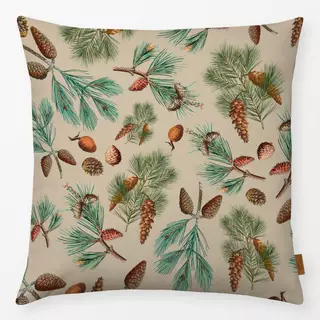 Kissen Tannenzweige 1 sand