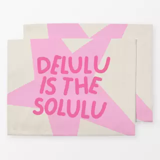 Tischset Delulu is the solulu Star
