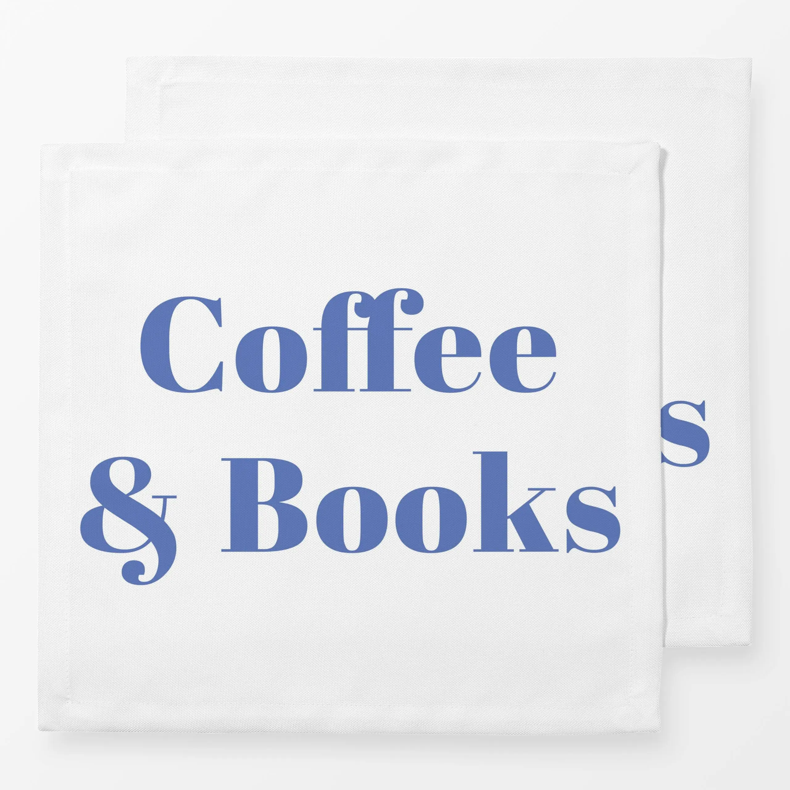 Servietten Coffe and Books - Herbst, Sprüche & Schriftzüge, Küche, Essen & Trinken - von „Jana Moßmann"; Cozy, typografie, S...