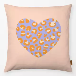 Kissen Leolove lila-orange