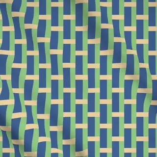 Meterware Block Geo Streifen