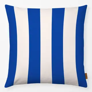 Kissen Bold Stripes Blue
