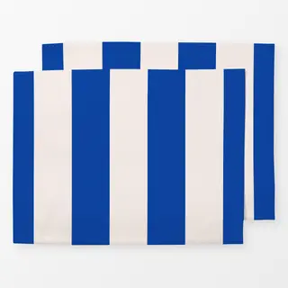 Tischset Bold Stripes Blue