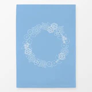 Geschirrtücher Blumenkranz Frühling