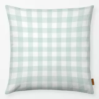 Kissen Gingham mintgrün