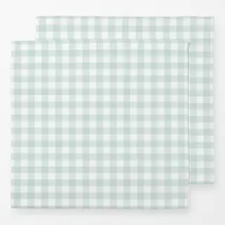 Servietten Gingham mintgrün