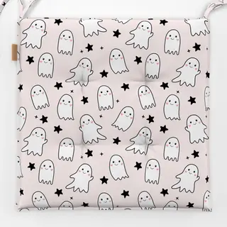 Sitzkissen Happy Halloween Gespenster