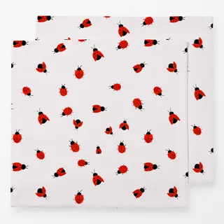 Servietten Marienkäfer Beige