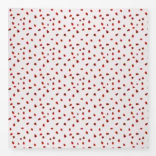 Tischdecke Marienkäfer Beige