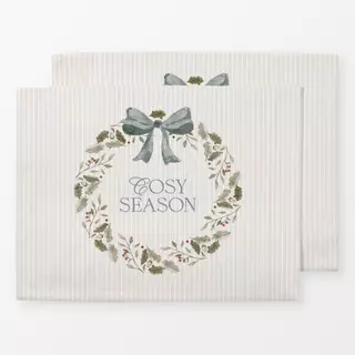 Tischset Herbstkranz Cosy Season