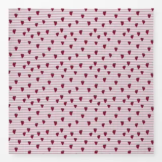 Tischdecke Picnic Erdbeere Stripes