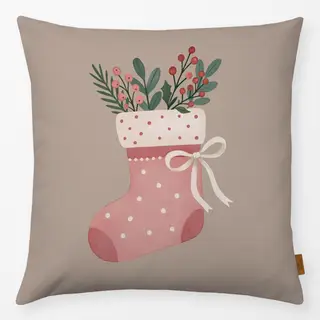 Kissen Weihnachten Strumpf