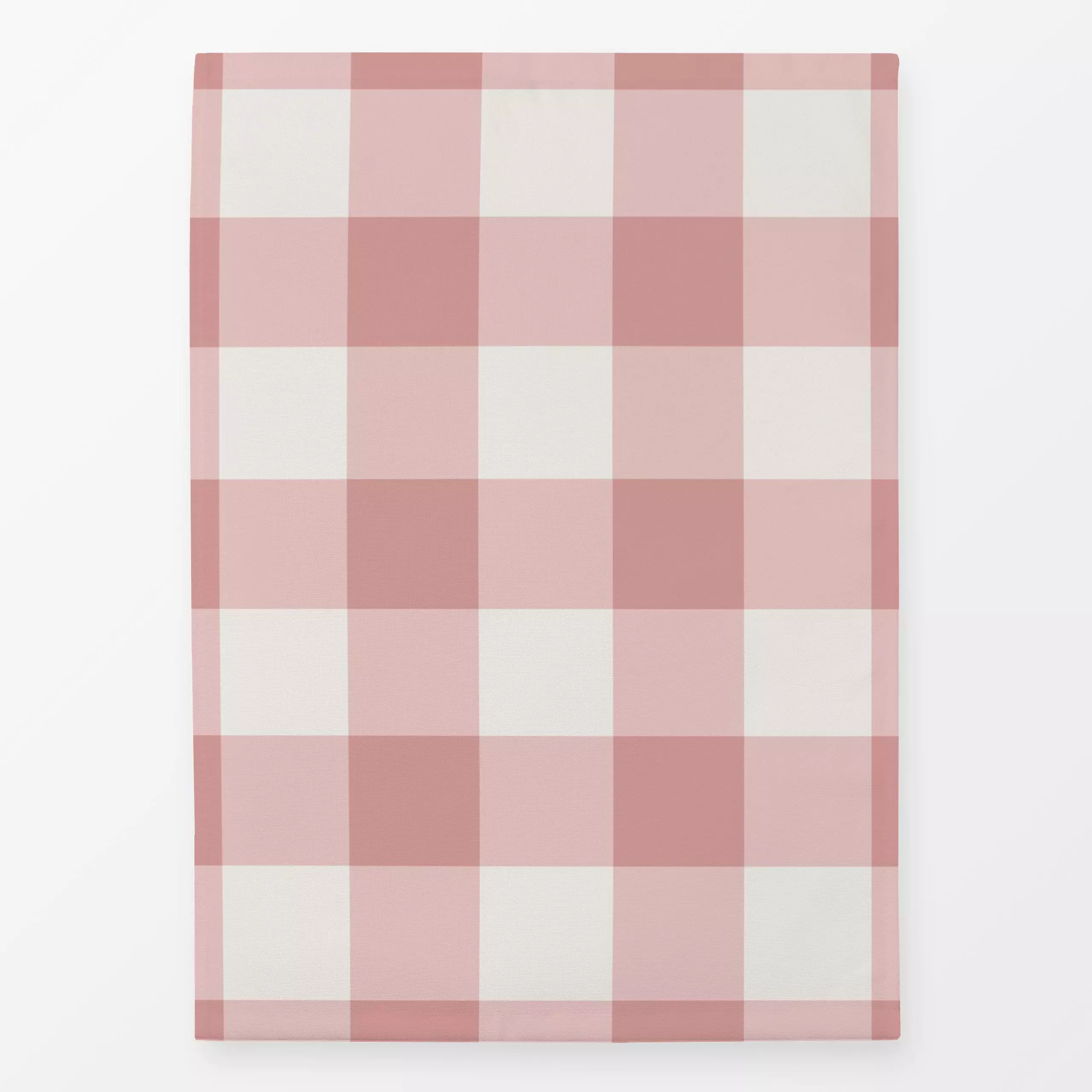 Geschirrtücher Gingham Altrosa - Symbole & Muster - von „Vivian Hasenclever"; altrosa, Retro, klassisch, Herbstdeko, kariert...