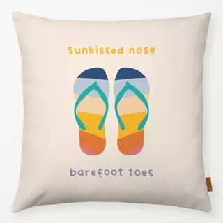 Kissen Sunkissed nose - barefoot toes