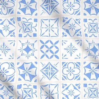 Meterware Azulejos Blue