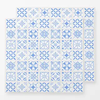 Servietten Azulejos Blue