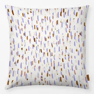 Kissen Winterstreifen bunt