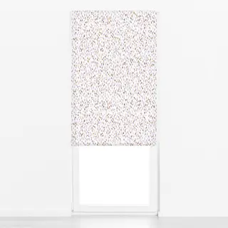 Raffrollo Winterstreifen bunt