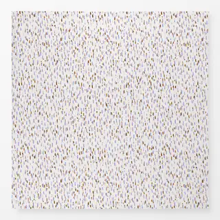 Tischdecke Winterstreifen bunt