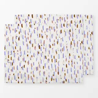 Tischset Winterstreifen bunt