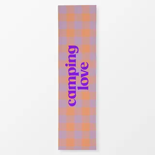 Tischläufer Gingham Camping Love Soft