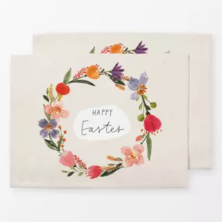 Tischset Easter Fun Wreath