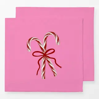 Servietten Candy Cane Pink
