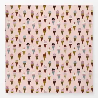 Tischdecke Icecream Allover 01