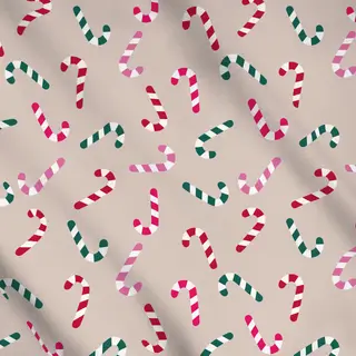 Meterware Zuckerstangen bunt