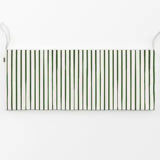 Bankauflage dark green hand drawn stripes
