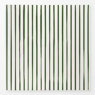 Tischdecke dark green hand drawn stripes