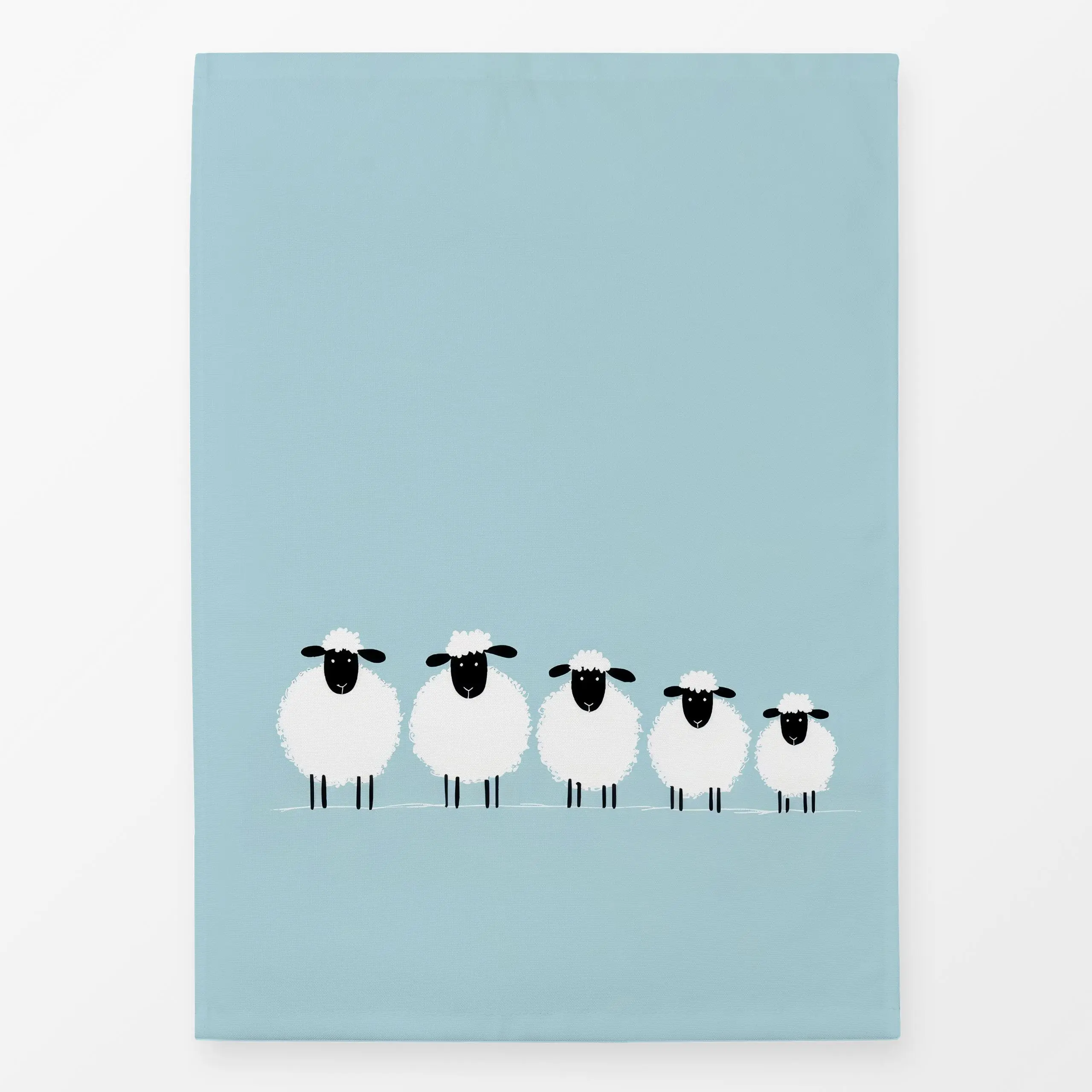 Geschirrtücher Schafe - Frühling, Kinderzimmer & Motive für Kinder, Tiere - von „Uta Naumann"; Natur, Kinder, niedlich, Oste...