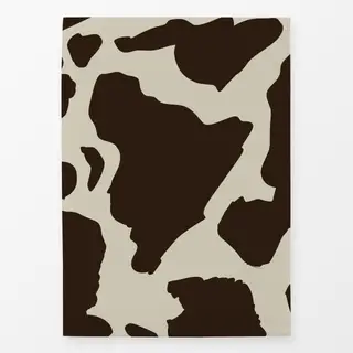 Geschirrtücher Creme Cow Print
