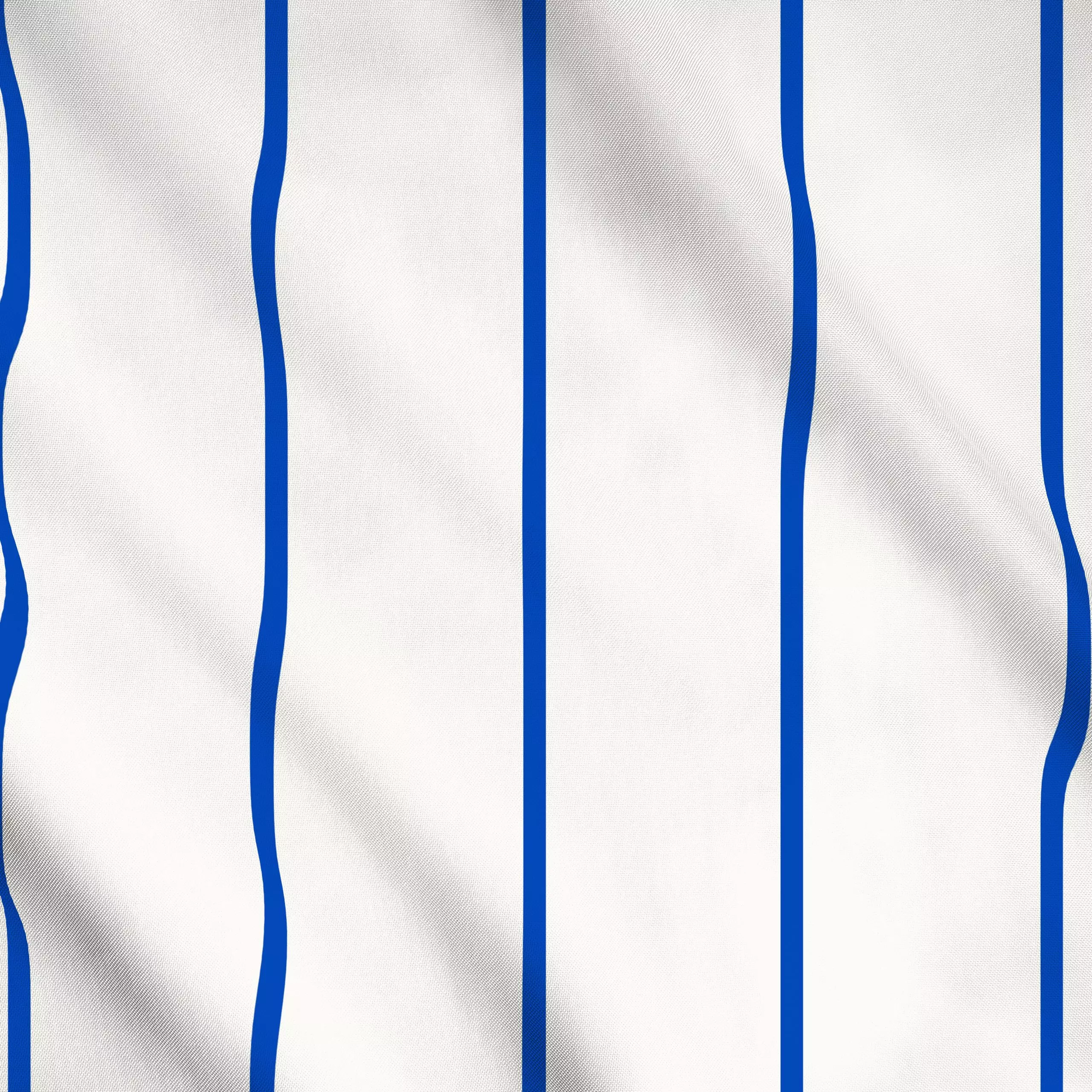 Meterware Schmale Streifen Blau - Sommer, Symbole & Muster - von „Lisa Jasmin Bauer"; minimal, Linien, abstrakt, Streifen, m...