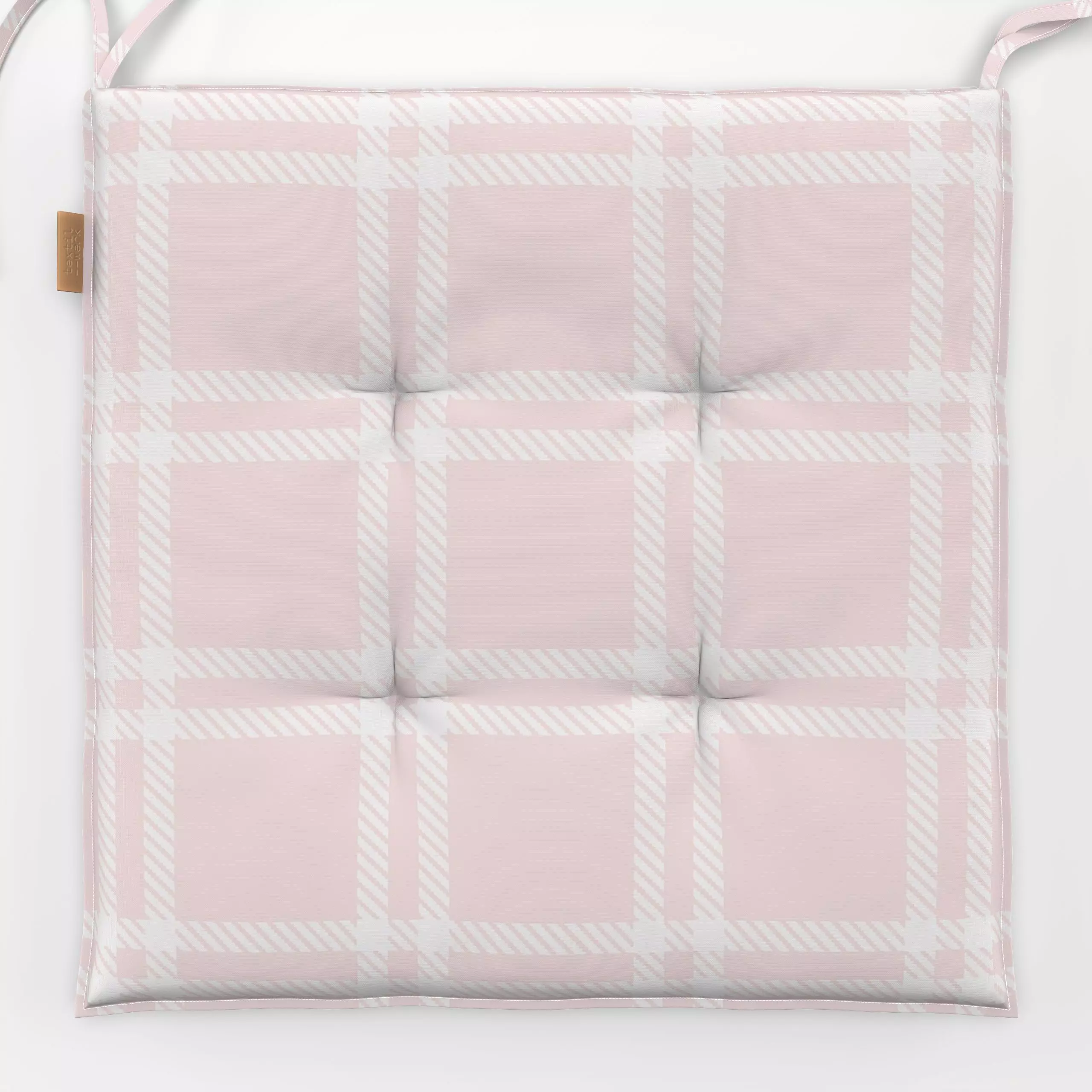 Sitzkissen Süßes Sommer Karo 1 - Symbole & Muster - von „Uta Naumann"; Natur, Garten, niedlich, Karo, kariert, gingham, Somm...