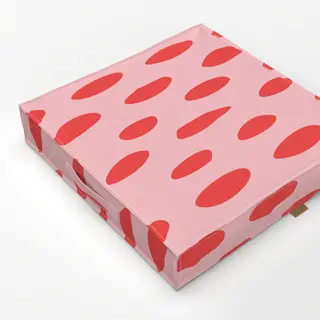 Bodenkissen COLORFUL GEPARD RED