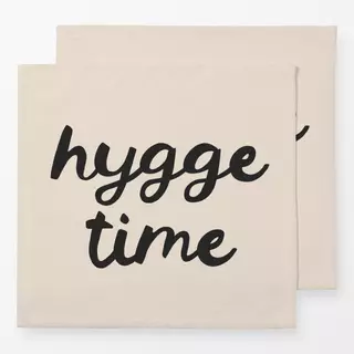 Servietten Hygge Time