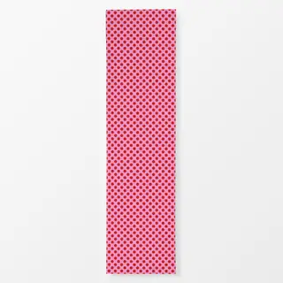Tischläufer Polka Dots red pink