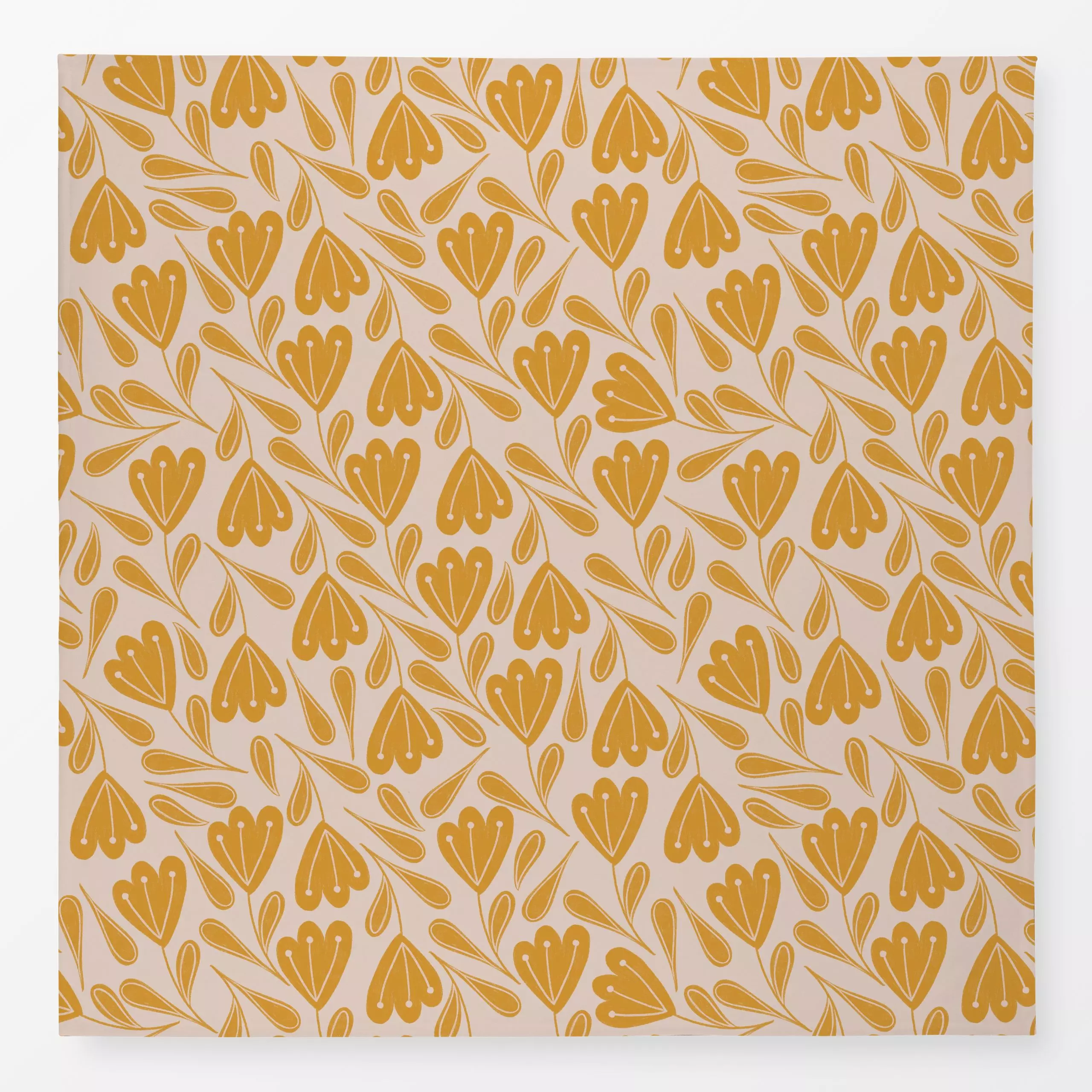 Tischdecke Gelbe Blumen, Blumen, von Menina Lisboa