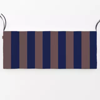 Bankauflage Stripe Collection Brown