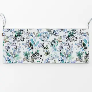 Bankauflage Watercolor Wild Grasses Blue