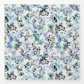 Tischdecke Watercolor Wild Grasses Blue