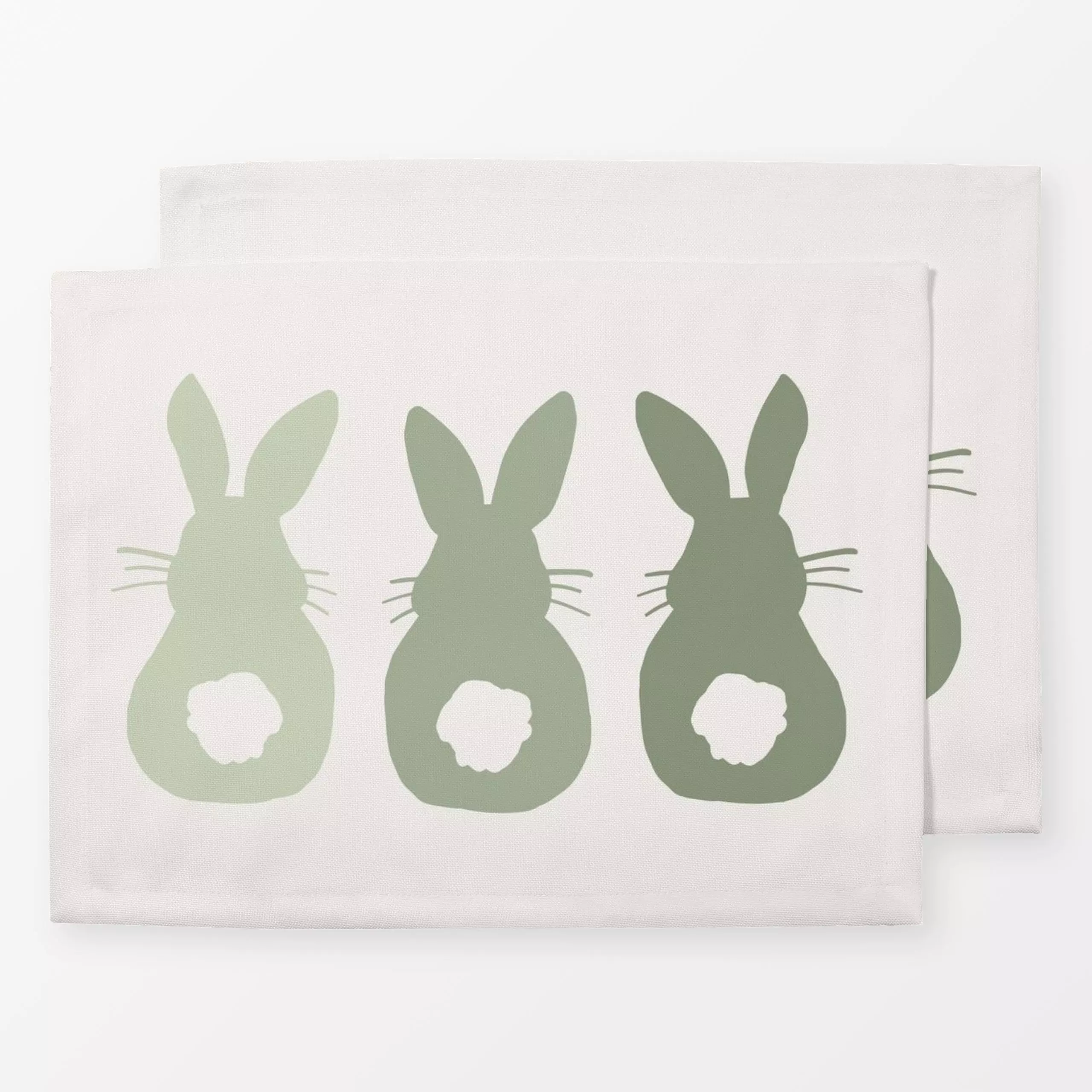 Tischset Hasen Trio, Tiere, Ostern, von Kruth Design