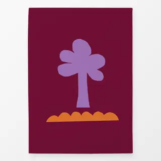 Geschirrtücher Frühling Baum rot