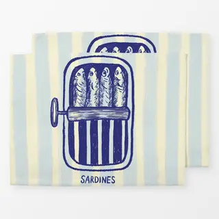 Tischset Sardinen Maritim