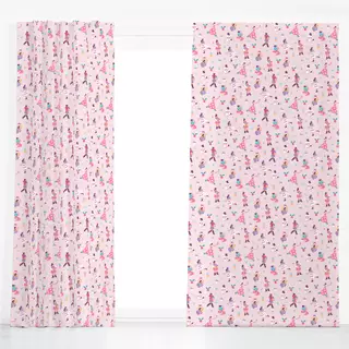 Dekovorhang Pink Spring Story
