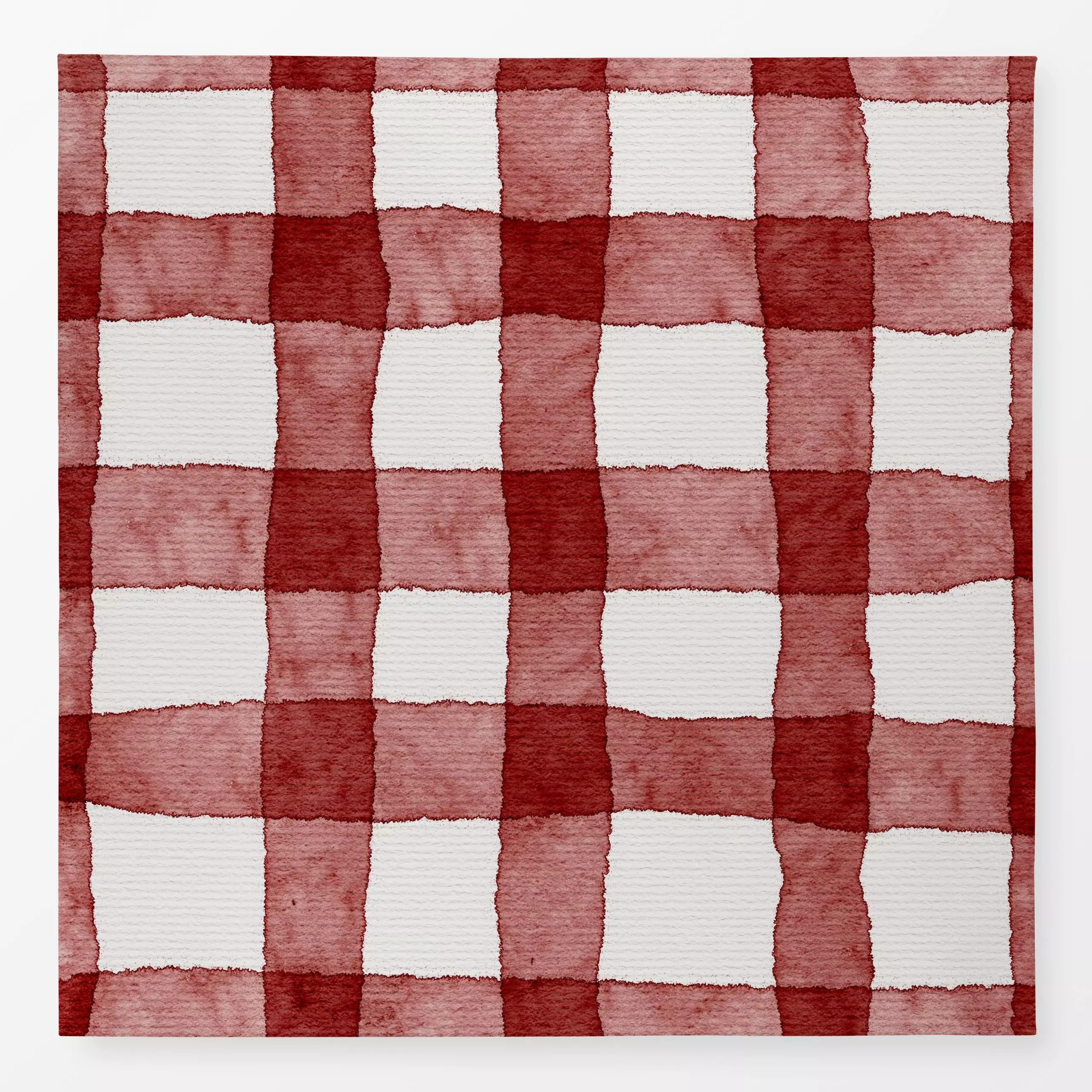 Tischdecke Hüttenzauber Karo Gingham Rot - Weihnachten, Symbole & Muster - von „Monika Strigel"; Weihnachten, Winter, Karo, ...
