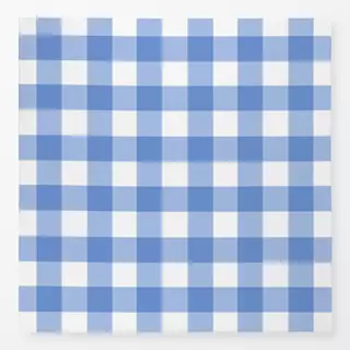 Tischdecke Karo Blau Weiss