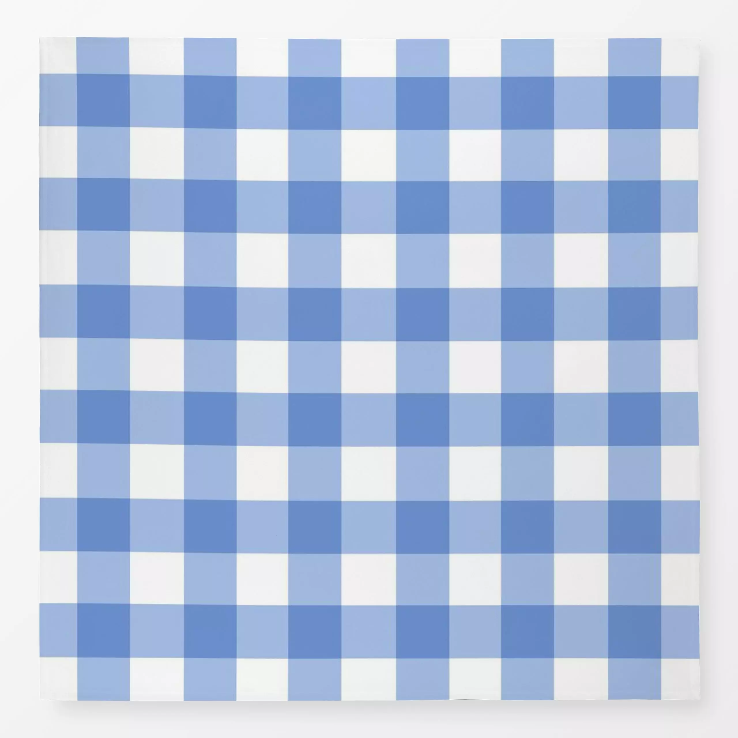 Tischdecke Karo Blau Weiss - Herbst, Symbole & Muster - von „Vivian Hasenclever"; blau, Karo, Weiss, Karos, kariert, Checker...